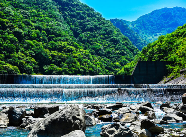 玉峰溪攔沙壩